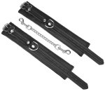 Pouta na nohy z recyklované kůže Black Bond