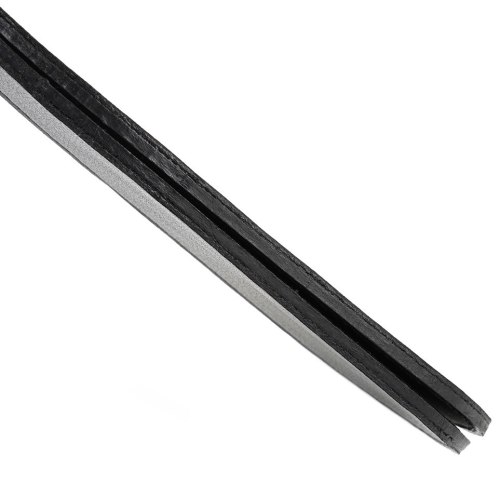 Dvojitá plácačka z recyklované kůže Black Bond