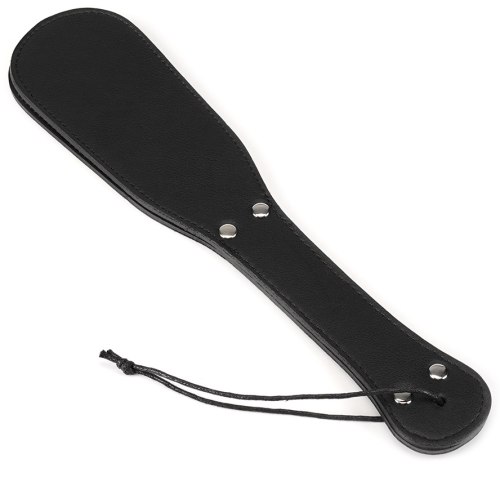 Dvojitá plácačka z recyklované kůže Black Bond