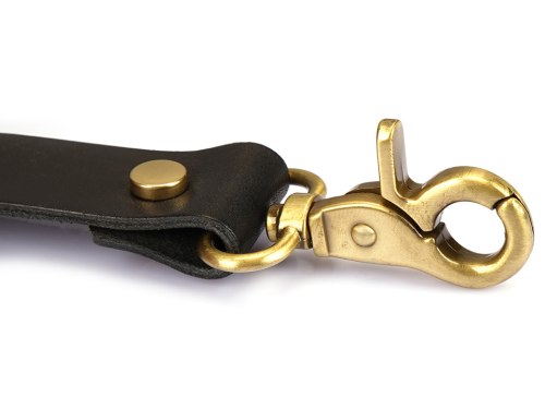 Kožený poutací kříž Samurai