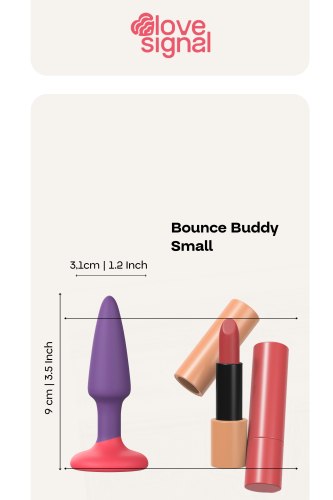 Anální kolík s přísavkou Bounce Buddy Small