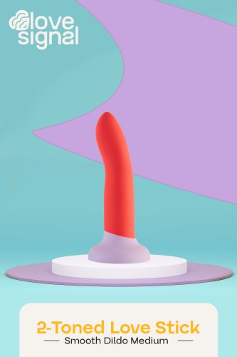 Dildo s přísavkou 2-Toned Love Stick Medium