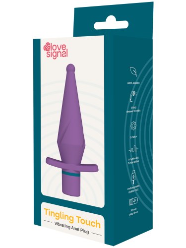Vibrační anální kolík Tingling Touch