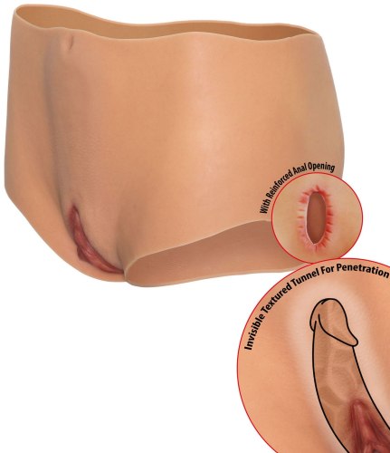 Silikonové kalhotky s vaginou Hidden Desire