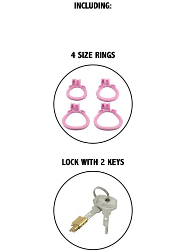 Plastová klec na penis Penis Prison Regular