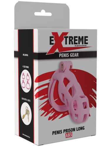 Plastová klec na penis Penis Prison Long