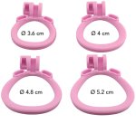 Plastová klec na penis Penis Prison Long