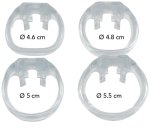 Plastová klec na penis Clear Control Regular