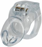 Plastová klec na penis Clear Control Regular