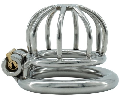 Kovová klec na penis Chestity Cock Harness X-Short