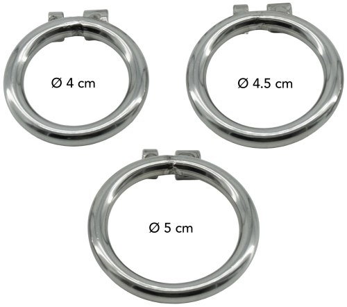 Kovová klec na penis Chestity Cock Harness X-Short