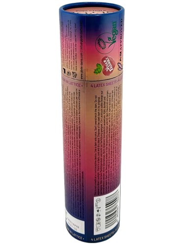 Tenké ochucené orální roušky Glyde Dams Mixed, 4 ks