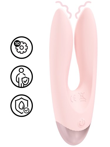 Dvojitý mini vibrátor Amour