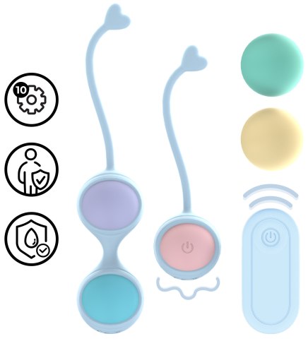 Vyměnitelné vibrační venušiny kuličky Loveline