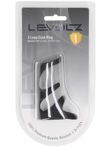 Silikonový postroj na penis a varlata Levelz