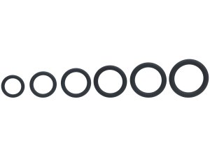 Sada tenkých erekčních kroužků Levelz, 6 ks – Sady erekčních kroužků