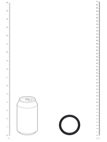 Široký erekční kroužek Levelz, 50 mm