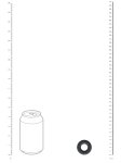 Tlustý erekční kroužek Levelz, 18 mm