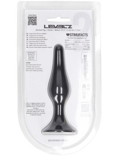 Anální kolík s přísavkou Levelz, vel. M