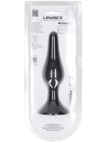 Anální kolík s přísavkou Levelz, vel. XL