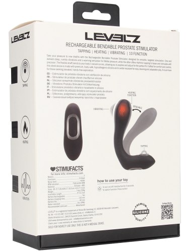 Tvarovatelný hřejivý vibrátor na prostatu a hráz Levelz