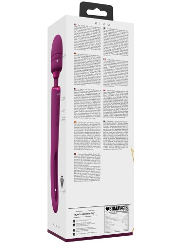 Oboustranná masážní hlavice Kiku