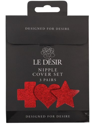 Sada samolepek na bradavky Le Désir, 3 páry