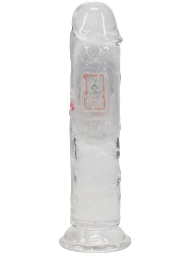 Svítící realistický vibrátor RealRock 6", 15 cm