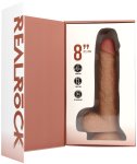 Realistický přirážecí vibrátor RealRock 8", 20,3 cm
