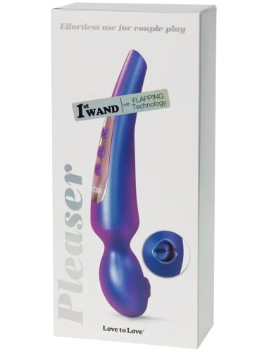 Bezdotykový stimulátor klitorisu s jazýčkem Pleaser