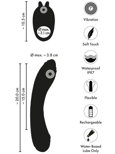 Vibrátor + vibrační kroužek Couples Choice