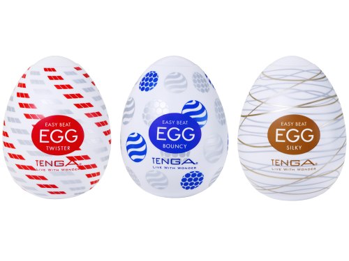 Masturbační vajíčka TENGA Egg Standard Set 2, 3 ks
