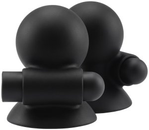 Vibrační silikonové přísavky na bradavky She.E.O – Pumpičky a přísavky na bradavky