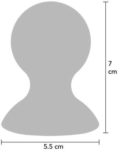 Silikonové přísavky na bradavky She.E.O, vel. L