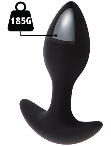 Těžký anální kolík s kovovým jádrem Hidden Desire, 185 g