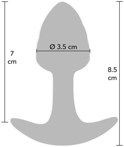 Anální kolík Crystal Small