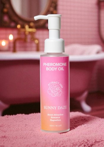 Tělový olej s feromony pro ženy Sunny Daze, 120 ml