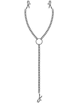 Svorky na bradavky a klitoris Bedroom Fantasies – Skřipce a svorky na bradavky a stydké pysky