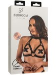 Řemínkový postroj s obojkem Bedroom Fantasies Chiara