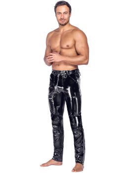 Lakované pánské kalhoty Black Level – Pánské kalhoty a legíny