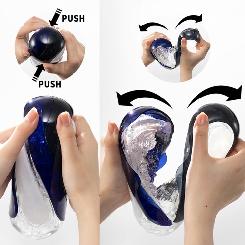 Masturbátor TENGA Flip 360° Midnight Purple