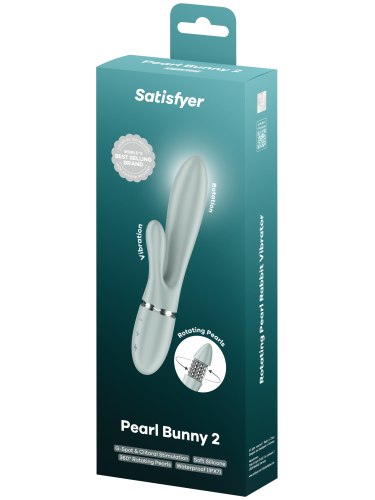 Perličkový vibrátor s králíčkem Satisfyer Pearl Bunny 2