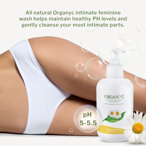 Intimní mycí gel s heřmánkem Organyc, 250 ml