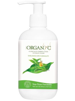 Intimní mycí gel s Tea Tree Organyc, 250 ml – Intimní gely