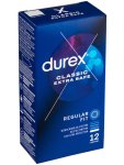 Zesílené kondomy Durex Classic Extra Safe, 12 ks