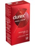 Ztenčené kondomy Durex Feel Thin, 12 ks