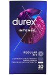 Kondomy s vroubky a stimulačním gelem Durex Intense, 10 ks