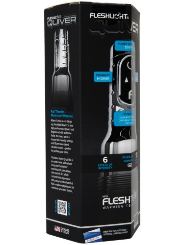 Hřejivá vibrační vagina Fleshlight Quiver