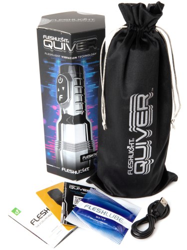 Hřejivá vibrační vagina Fleshlight Quiver
