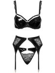 Set lakovaného prádla s krajkou Cottelli